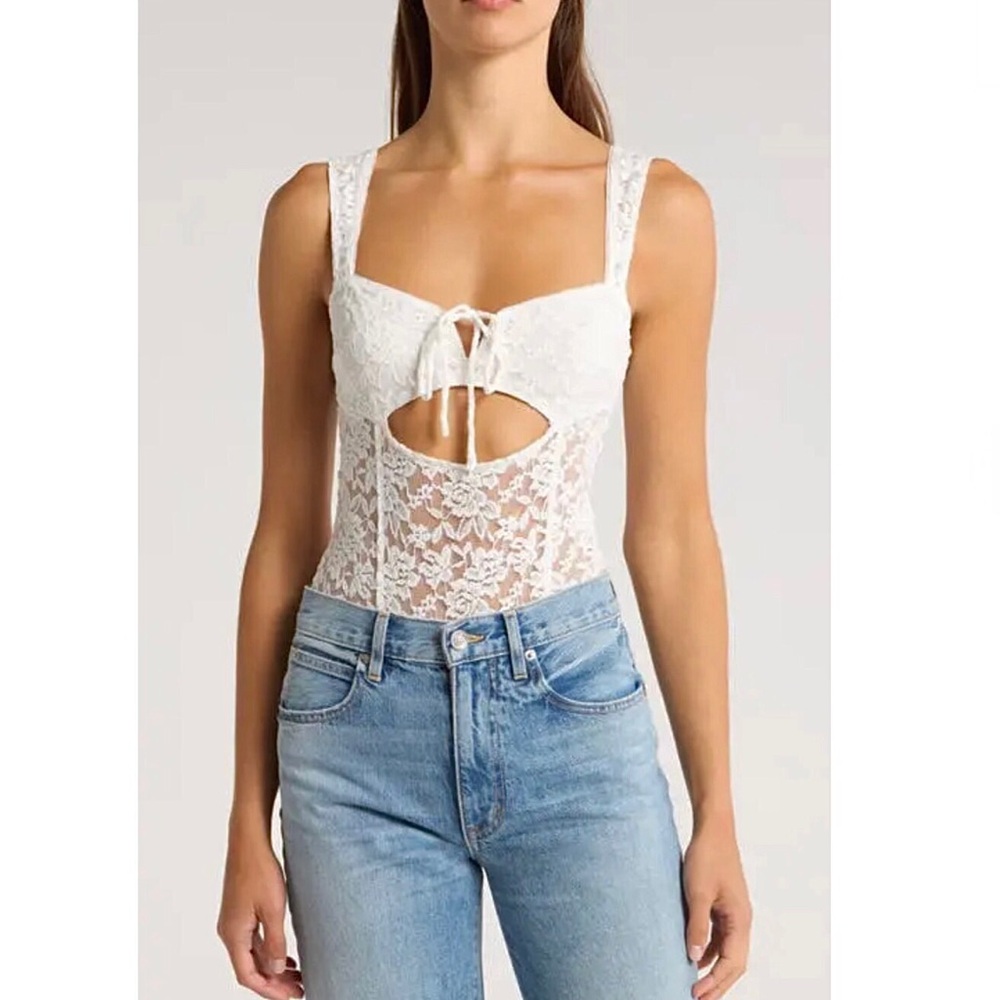 Free People Strike A Pose Bodysuit - Picture 4 of 8